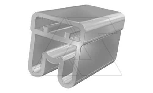 Держатель маркировки проводника PMF-01 90120, продевание, D кабеля 2-3,7mm, 0,5-2,5mm2, длина 15mm, PVC, прозрачный (упак. 4000шт.) | код 4008320 | Cembre