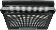 Вытяжка козырьковая Elikor Davoline 60П-290-П3Л черный управление: ползунковое (1 мотор) | код 385582 | ELIKOR