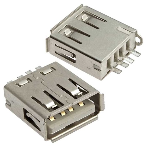Разъём USB USBA-FA (SZC), 4 контакта | код 109326 | Ruichi