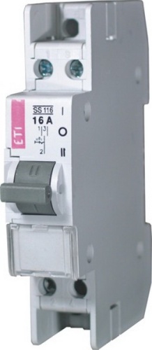 Переключатель трехпозиционный SS 225 2р 25А | код 002421422 | ETI