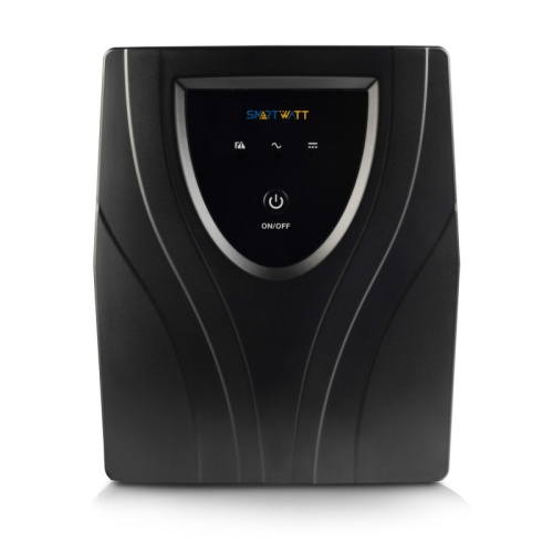ИБП UPS UNI PRO 2000 линейно-интерактивный SIN, мощность 2000/1400 ВА/Вт, напольный, LED индикация, Shuko CEE7/4 - 2 шт. , IEC C13 - 3 шт. | код 3703020400004 | SMARTWATT