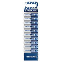 Батарейка щелочная Ergolux Alkaline BP12 LR03 (ПРОМО, LR03 BP12, мизинчиковая батарейка ААА 1.5В) | код 15198 | ERGOLUX