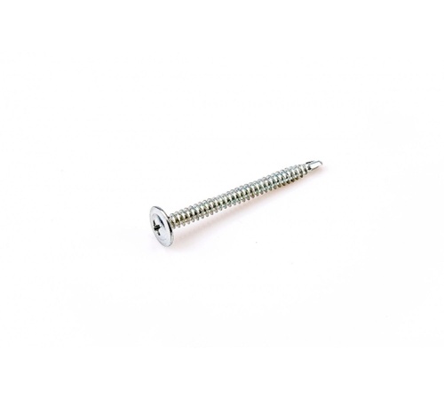 Саморез металл/металл 4.2х13 сверло цинк 200 шт | код screw-mm-4.2x13s-200 | ЭТМ-Крепеж