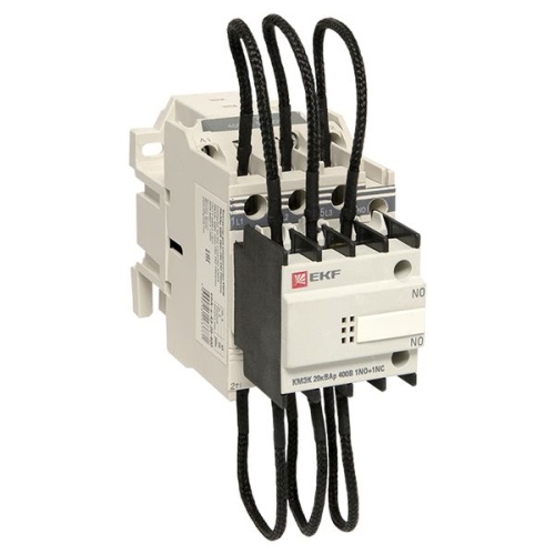Контактор для конденсатора КМЭК 20квар 400В 1NО+1NC PROxima | код ctrk-s-43-20-400 | EKF фото 2