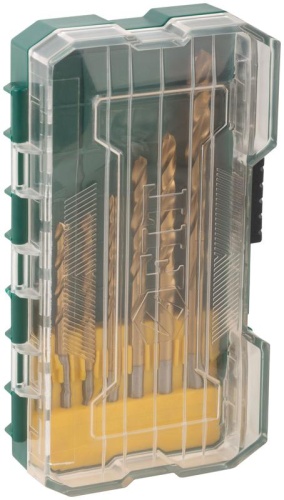 Набор сверл HSS пометаллу титановое покрытие (уп.7шт) (2-3-3.5-4-5-6-8мм) FIT 34215 фото 5