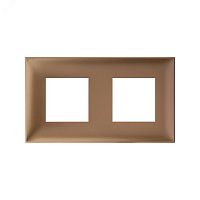 Avanti Рамка ARTLEBEDEV, , Золотистый жемчуг, 4 модуля | код 4426904 | DKC