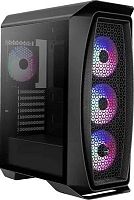 Корпус Aerocool Aero One Frost-G-BK-v1 черный без БП ATX 4x120mm 2x140mm 2xUSB3.0 audio bott PSU | код 1184769 | AEROCOOL