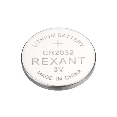 Элемент питания литиевый CR2032 3В (блист.1шт) Rexant 39-1114 фото 2