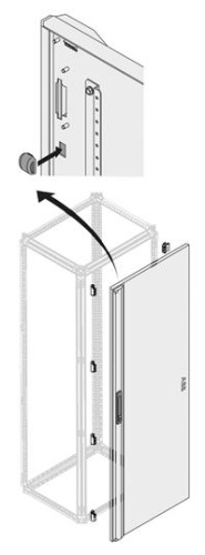 Дверь глухая IP40 H=2000мм W=800мм PDLB2080 | код 1STQ007371A0000 | ABB