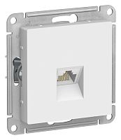 Розетка компьютерная AtlasDesign RJ45 кат.5E механизм лотос | код ATN001383 | Systeme Electric