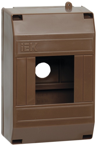 KREPTA 3 Корпус пластиковый КМПн 1/4 IP20 дуб | код MKP31-N-04-30-135-D | IEK
