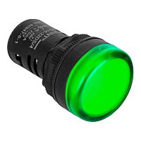Индикатор ND16-22DS/4C зеленый, компактный, встр. конденсатор, IP65 АС230В (R) (CHINT) | код 828167 | CHINT