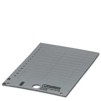 Пластиковая табличка US-EMLP (40X10) SR | код 0830328 | PHOENIX CONTACT