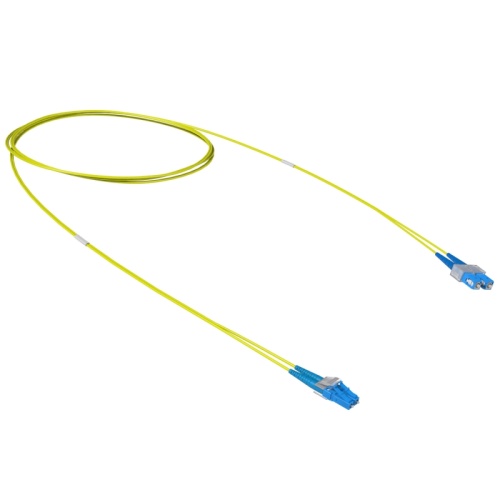 Оптический коммутационный шнур переходной Duplex LC-UPC/SC-UPC, 9/125 OS2, 5 м | код RNPC9DCULU5 | DKC