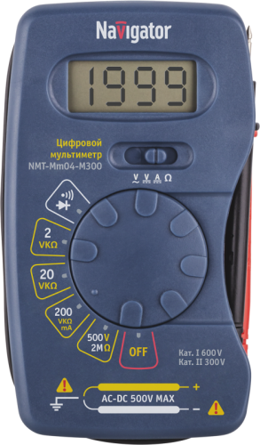 Мультиметр 93 589 NMT-Mm04-M300 (M300) Navigator 93589 фото 3