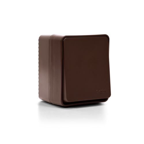 Выключатель 1-кл. ОП AtlasDesign PROFI IP54 10AX корич. SE ATN546011 фото 2 Выключатель 1-кл. ОП AtlasDesign PROFI IP54 10AX корич. SE ATN546011 фото 2