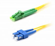 Патч-корд оптический TWT, PVC, дуплексный, LC/APC-SC/APC, SM OS2, 1.0 м | код TWT-2LC-2SC/SA-1.0 | TWT