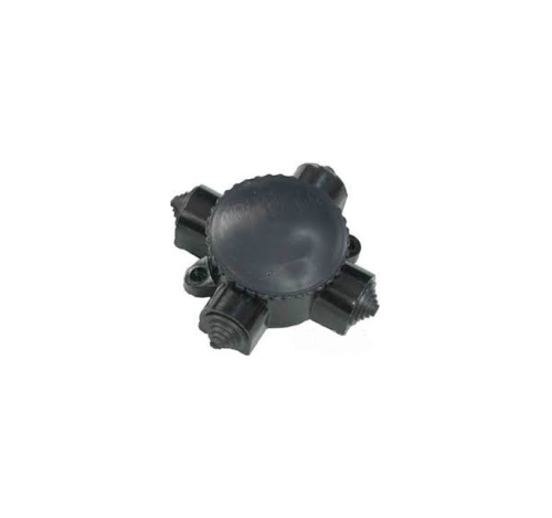 Коробка распределительная ОП 75х53мм 4-х рожк. КЭМ1-10-4Б карбол