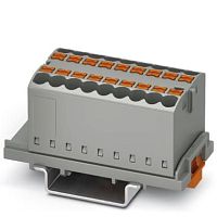 Распределительный блок PTFIX 18X2,5-NS35 GY | код 3273044 | PHOENIX CONTACT