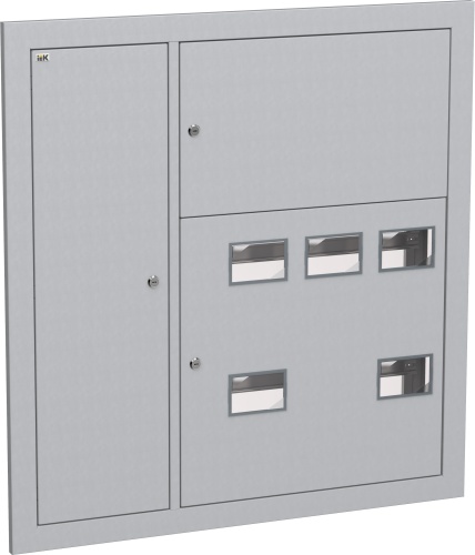 Корпус металлический ЩЭ-5-Э 36 IP31 (слаботочный отсек слева) LIGHT | код IND-MKM43-05-31-E-L | IEK