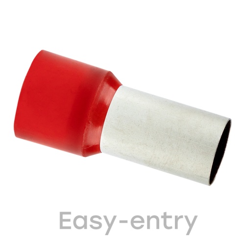 Наконечник штыревой втулочный НШвИ 95-25 (50шт,) | код nhvi-95.0-25 | EKF Наконечник штыревой втулочный НШвИ 95-25 (50шт,) | код nhvi-95.0-25 | EKF