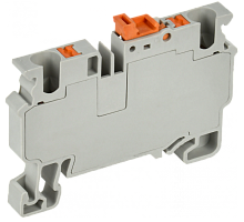 Колодка клеммная CP-DT измерит. нож. разм. 4мм2 серая IEK | код YCT25-04-K03-004 | IEK