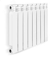 Радиатор биметаллический секционный 500/100/8 боковое подключение | код Р0000010789 | Oasis