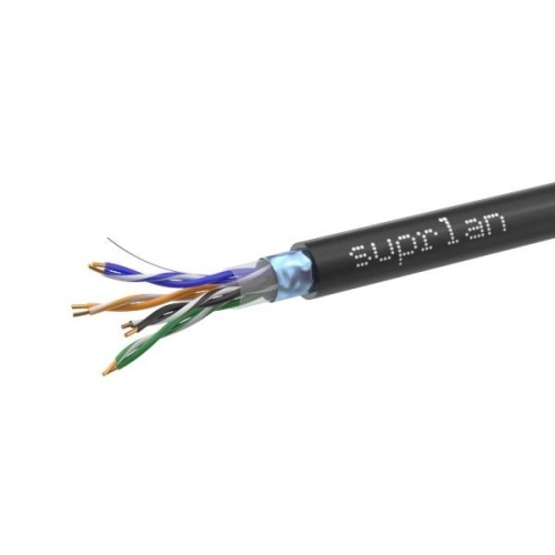 Кабель FTP 4х2х0.51 кат.5E Cu PE Out. Premium 305м | код 01-1010-4 | SUPRLAN