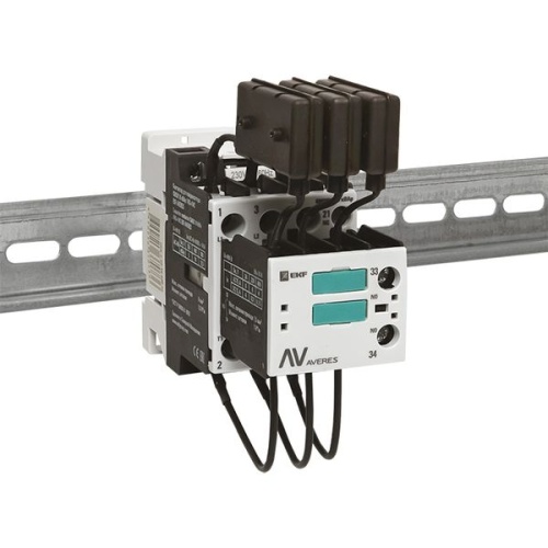 Контактор для конденсатора КМЭК 15 кВАр 230В 1NО+1NC AVERES | код ctrk-s-22-15-230-av | EKF фото 4