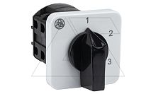 Переключатель BS 16 82K U, 1P, 20A, тип 1-2-3, 1NO на 1_3, без перемычек, на дверь, фронт IP40 | код EAC610946 | Rade Koncar