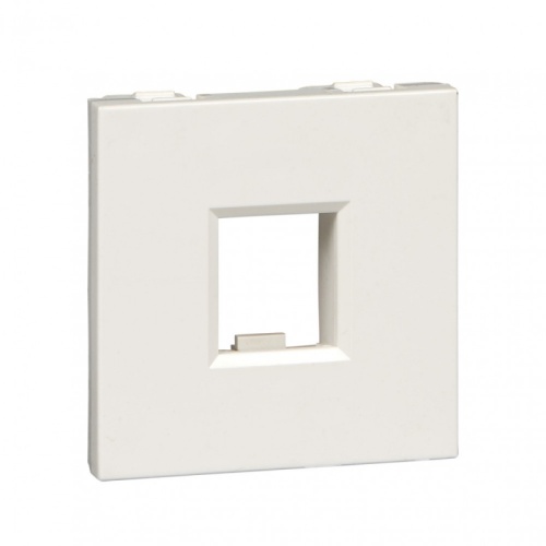Лиц.плата W45 2мод 1xKeystone RAL9010 | код RIN-144-BE | Systeme Electric