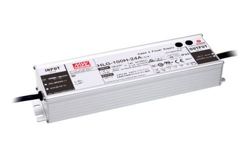 Источник питания AC-DC, 100Вт, IP68, вход 90…305В AC, 47…63Гц/127…431В DC, ККМ, выход 42В/2.28А, изоляция 3750В AC, в кожухе 220х68х39, -55…+70С | код HLGP-100H-42 | MeanWell