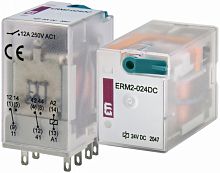 Реле электромеханическое ERM2-024DC 2p | код 002473000 | ETI