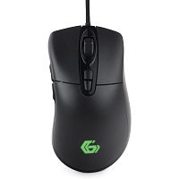 Мышь игровая Gembird MG-550, USB, черный, код Survarium , 5 кнопок+колесо-кнопка+кнопка огонь, 3200 DPI, подсветка 6 цветов, программное обеспечение, кабель тканевый 1.75м | код MG-550 | Gembird
