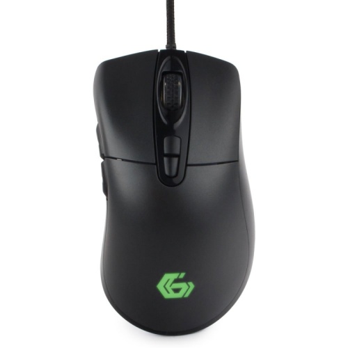 Мышь игровая Gembird MG-550, USB, черный, код Survarium , 5 кнопок+колесо-кнопка+кнопка огонь, 3200 DPI, подсветка 6 цветов, программное обеспечение, кабель тканевый 1.75м | код MG-550 | Gembird