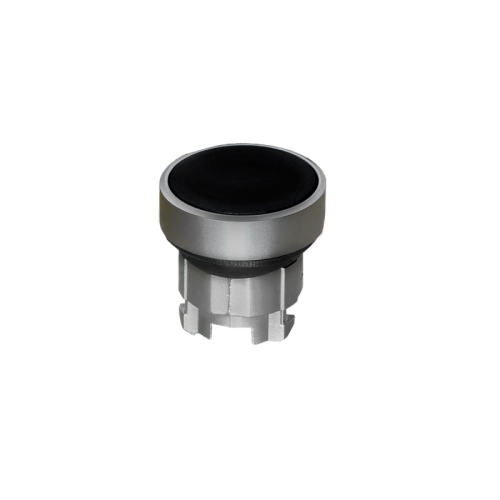 Головка кнопки, плоская, черная, IP65, металл MTB4-BA2C | код 137204 | MEYERTEC