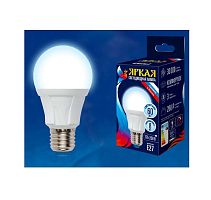 Лампа светодиодная LED 8вт 175-250В форма А 700Лм E27 6500К ЯРКАЯ | код UL-00002003 | Uniel