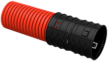 ELASTA Труба гофр. двустенная жесткая ПНД d=125мм (5,7м) IEK | код ET-TG13-212-125-D57-K04 | IEK