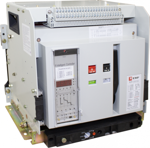 Выключатель автоматический ВА-45 2000/800А 3P+N 50кА выкатной EKF PROxima | код mccb45-2000-800v-3PN | EKF