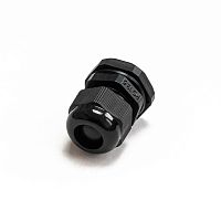 Кабельный ввод (сальник) PG 13.5 (IP68) d отверстия 6-12 мм черный (20 шт/уп) Промрукав | код PR08.7068 | ПРОМРУКАВ