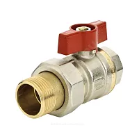 Кран шаровой со сгоном Ду 25 с рукояткой типа бабочка | код 065B8205 | Danfoss
