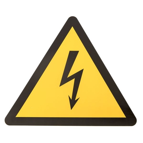 Знак молния (150х150х150мм 1шт) | код. an-1-00 | EKF фото 2