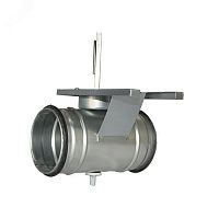 Клапан воздушный с площадкой под привод для круглых каналов КВ 315 мм | код 4687203804565 | VentART