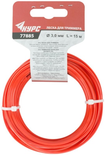Леска для садовых триммеров ''Квадрат'' 3.0 мм х 15 м | код 77885 | FIT фото 4