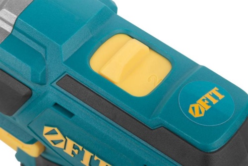 Дрель-Шуруповерт аккумуляторная 20 В, 0-400/1400 об/мин, 40 Нм, 2, Li-Ion 2,0 Ач, 1,25 ч., резиновая накладка, кейс | код 79901 | FIT фото 3