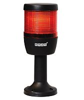 Колонна сигнальная 70мм 24В стробоскоп FLESH зуммер красн. EMAS IK71F024ZM01
