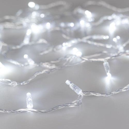 Гирлянда светодиодная декоративная ARD-STRING-CLASSIC-1000-CLEAR-100LED-PULSE White (230V, 7W) (ARDCL, IP65) | код 31638 | Arlight