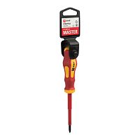 Отвертка Master PH1x80 мм 1000В Basic | код ph-1-80-mas-in | EKF