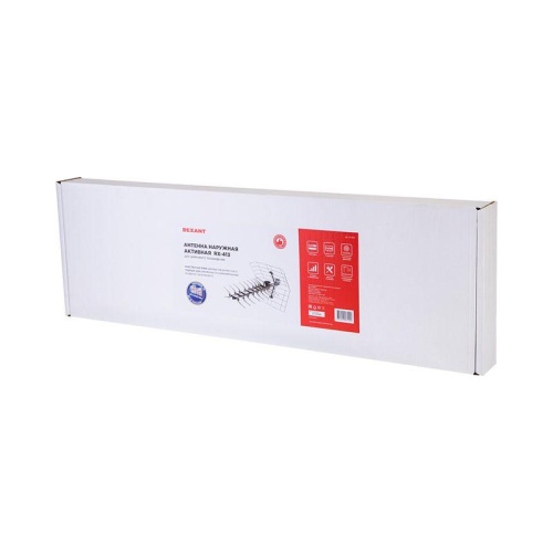 ТВ антенна наружная Активная для аналогового и цифрового ТВ - DVB-T2 RX-413 | Код. 34-0413 | Rexant фото 5