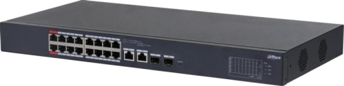 Коммутатор Dahua DH-CS4218-16ET-240 2xКомбо(1000BASE-T/SFP) управляемый | код 2030642 | Dahua